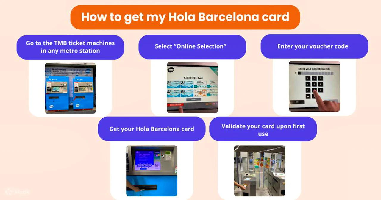 Hola Barcelona Public Transport Card Price